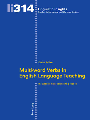 cover image of Multi-word Verbs in English Language Teaching